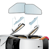 Janelas de vidros laterais