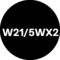 Lâmpada W21/5Wx2 Lâmpada W21/5Wx2