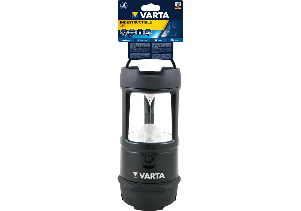 Acessar a peça Varta lanterna led 5w indestrutível camping 3d não incl.