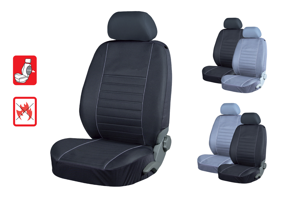 Acessar a peça Capa de assento único aberturas de airbag tourism2
