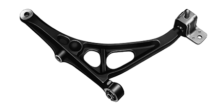 Acessar a peça Braço da suspensão dianteira esquerda sem rótula