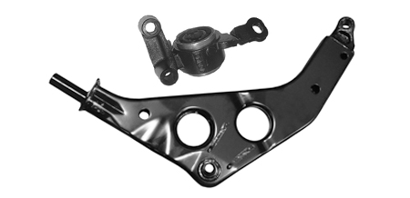 Acessar a peça Braço da suspensão dianteira esquerda