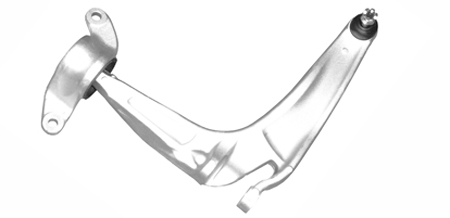 Acessar a peça Braço da suspensão dianteira esquerda