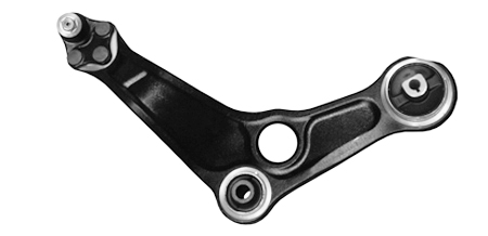 Acessar a peça Braço de suspensão dianteira inferior direita