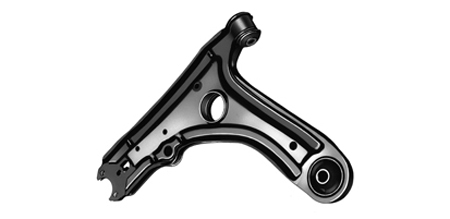 Acessar a peça Braço da suspensão dianteira direita-esquerda sem rótula