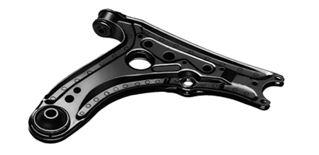 Acessar a peça Braço da suspensão dianteira direita-esquerda sem rótula