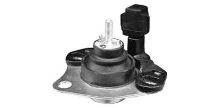 Acessar a peça Suporte do motor, posição frente