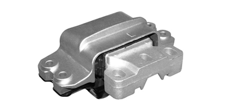 Acessar a peça Suporte do motor, posição tras esquerda