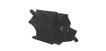 Acessar a peça Substitua o suporte do motor, posição tras