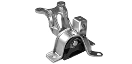 Acessar a peça Suporte do motor, posição frente