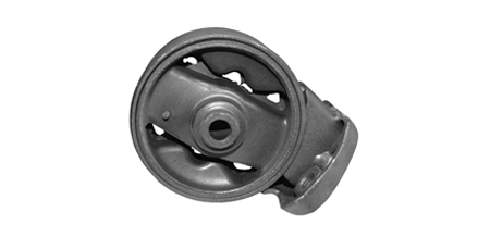 Acessar a peça Suporte do motor, posição tras