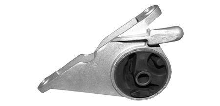 Acessar a peça Suporte do motor, posição frente