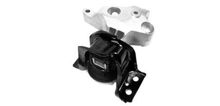 Acessar a peça Apoio do motor, posição frente direita