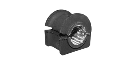 Acessar a peça Barra estabilizadora tras de borracha