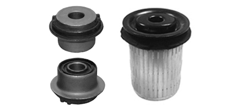 Acessar a peça Kit de bloco silencioso dianteiro