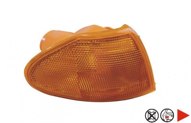 Acessar a peça Pisca frente direita (âmbar)