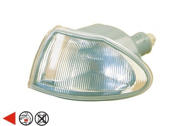 Acessar a peça Pisca frente esquerda (branca)