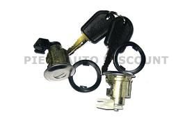 Acessar a peça Conjunto de 2 cilindros de fechadura com chaves Acessar a peça Conjunto de 2 cilindros de fechadura com chaves