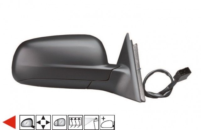 Acessar a peça Espelho esquerdo eletrico, asferico, termico, preparado, modelo grande