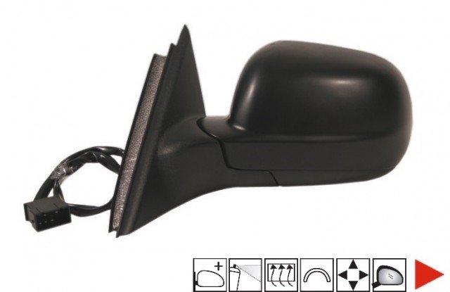 Acessar a peça Espelho direito eletrico, convexo, termico, preparado, modelopequeno