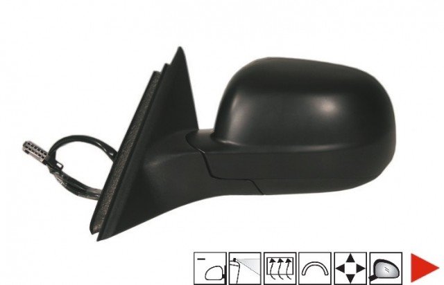 Acessar a peça Espelho direito eletrico, convexo, termico, preparado, modelopequeno 1998->2003