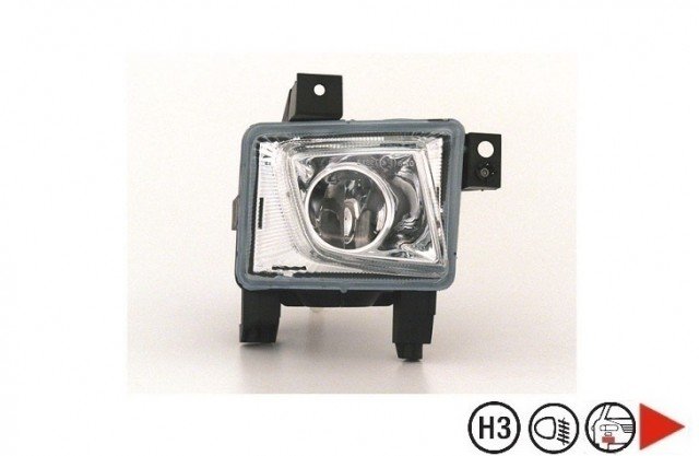 Acessar a peça Luz nevoeiro direito h3