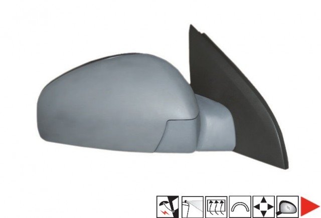 Acessar a peça Retrovisor direito elétrico, aquecido, dobrável preparado Acessar a peça Retrovisor direito elétrico, aquecido, dobrável preparado