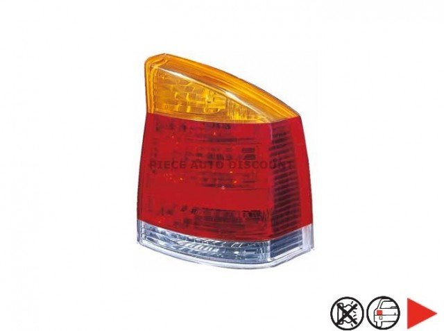 Acessar a peça Grupo optico traseiro direitoâmbar p21wx5 tipo y