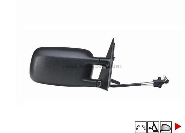 Acessar a peça Espelho direito mecânico, convexo