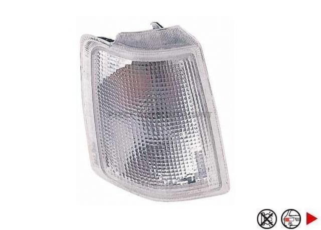 Acessar a peça Pisca frente direita branca Acessar a peça Pisca frente direita branca