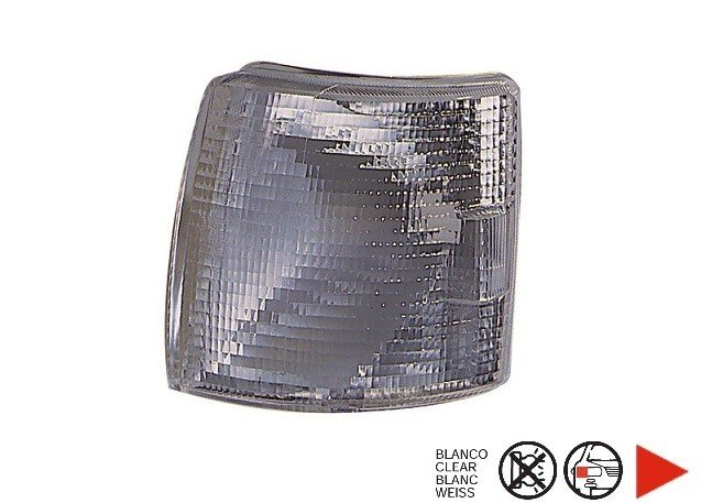 Acessar a peça Pisca frente direita branca