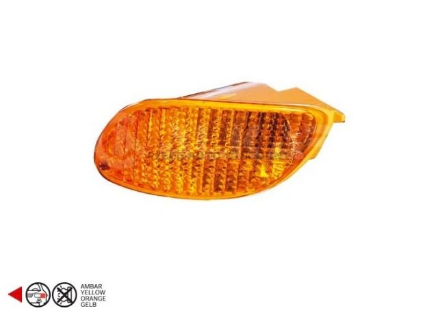 Acessar a peça Pisca laranja frente esquerda