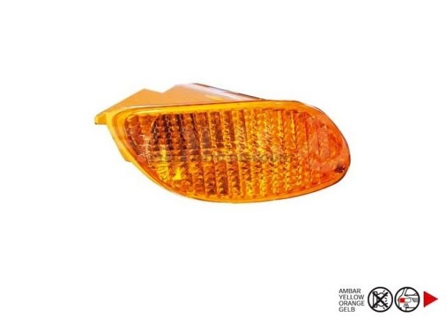 Acessar a peça Pisca frente direita cor de laranja