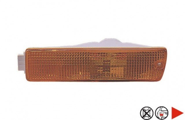 Acessar a peça Pisca frente direita cor de laranja (para choques grande)