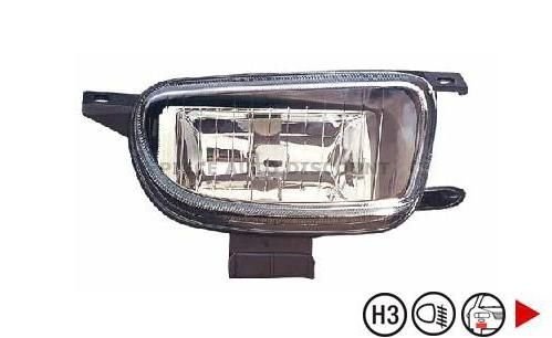 Acessar a peça Luz nevoeiro direito h3