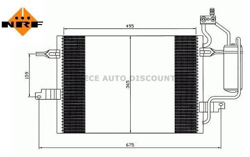 Acessar a peça Condensador climatização 1.4l - 1.6l - 1.8l - 1.7l dti