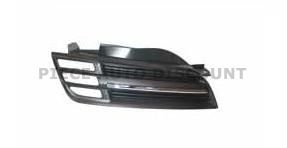 Acessar a peça Grelha direita preta com frisocromada Acessar a peça Grelha direita preta com frisocromada