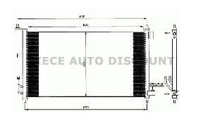 Acessar a peça Condensador climatização 1.2l - 1.4l - 160 sr Acessar a peça Condensador climatização 1.2l - 1.4l - 160 sr