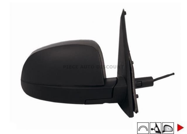 Acessar a peça Espelho direito mecânico, convexo