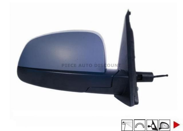 Acessar a peça Espelho direito mecânico, convexo, preparado