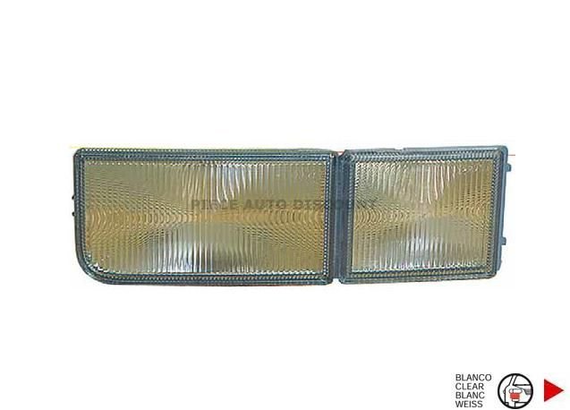 Acessar a peça Piloto para-choques direito branco pisca falsa duplo