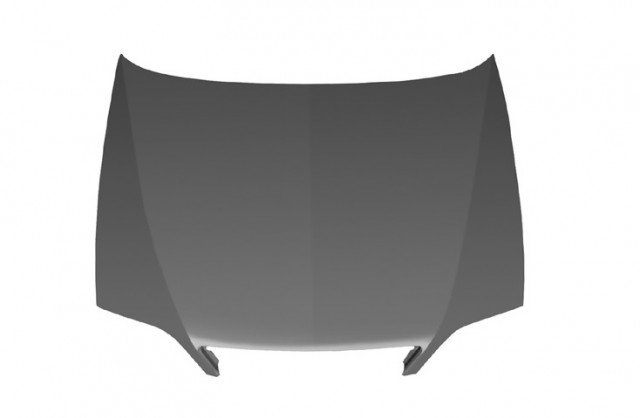 Acessar a peça Capot frontal