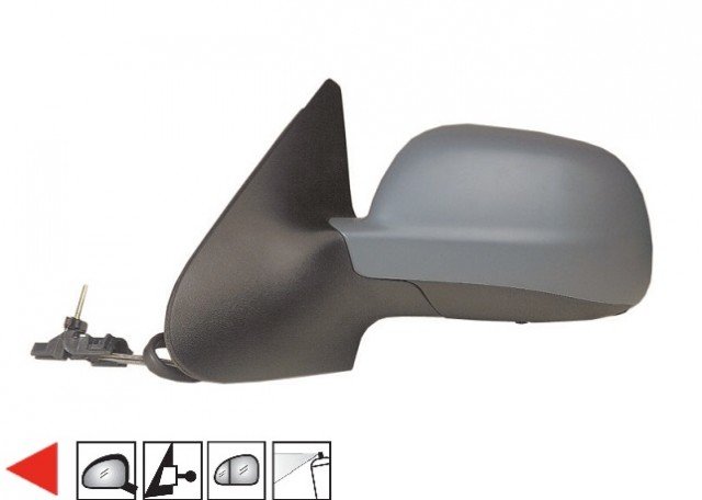 Acessar a peça Espelho esquerdo mecânico, asferico, preparado