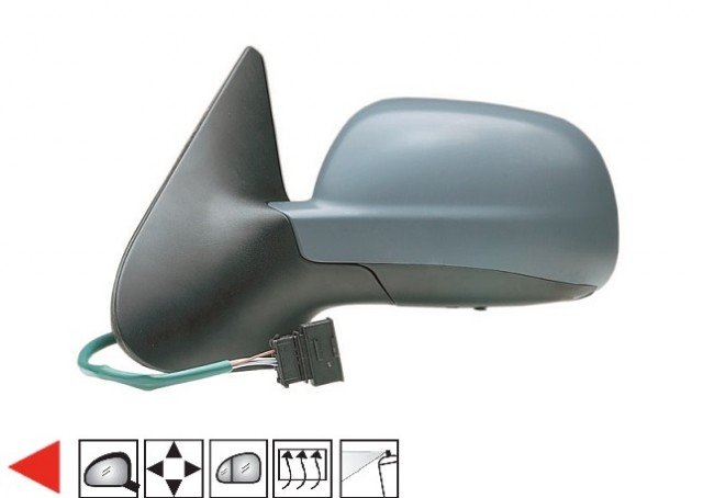 Acessar a peça Espelho esquerdo eletrico, asferico, termico, preparado