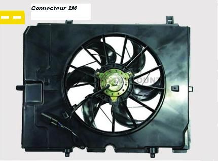 Acessar a peça Grupo de ventiladores motorizados simples (bosch)