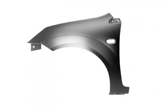 Acessar a peça Guarda lamas esquerda + buraco