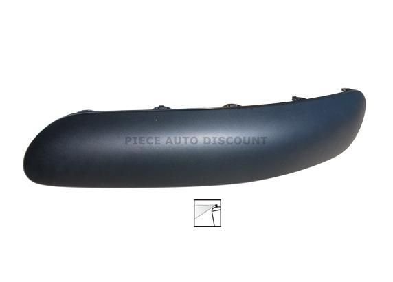 Acessar a peça Friso esquerda para choques frente preparado