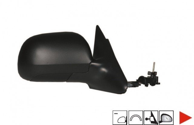 Acessar a peça Espelho direito mecânico, convexo, modelo pequeno
