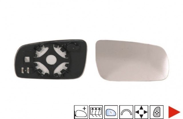 Acessar a peça Vidro azul + suporte do espelho direito aquecido [capa grande]