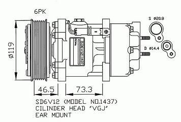 Hdi compressor de ar condicionado PEUGEOT 307  pour PEUGEOT 307 Hdi compressor de ar condicionado PEUGEOT 307  pour PEUGEOT 307
